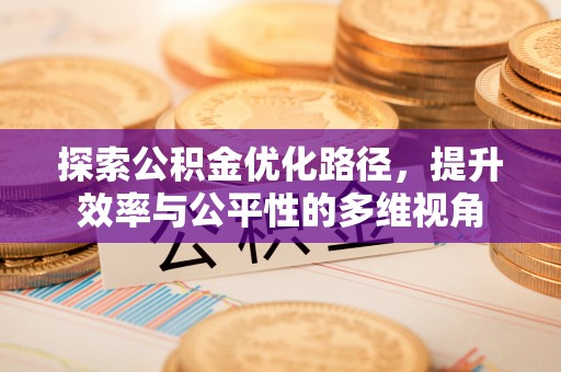 项城探索公积金优化路径，提升效率与公平性的多维视角